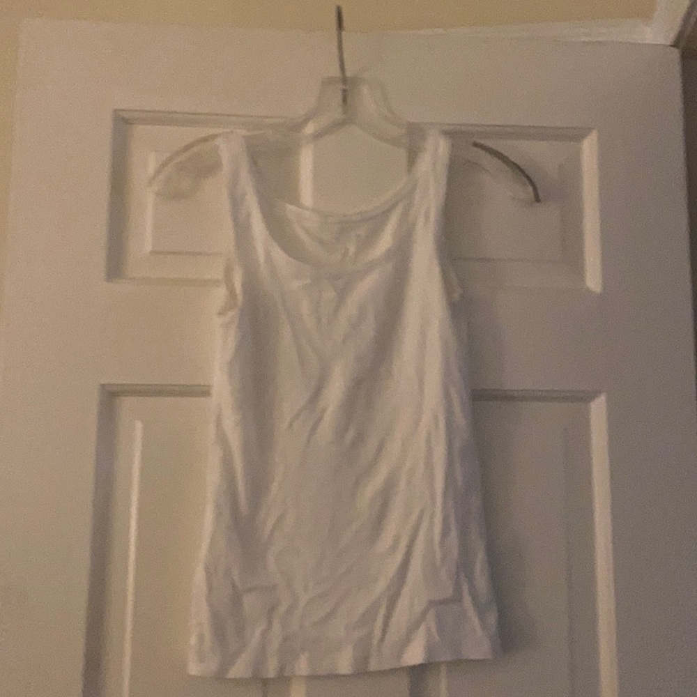 White tank top